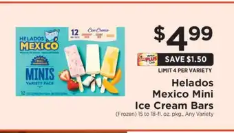 ShopRite Helados Mexico Mini Ice Cream Bars offer