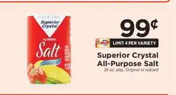 ShopRite Superior Crystal All-Purpose Salt offer