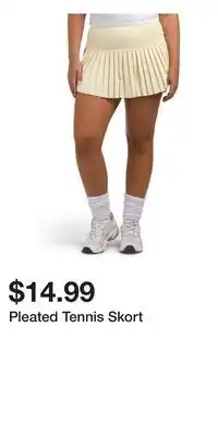 TJ Maxx Pleated Tennis Skort offer