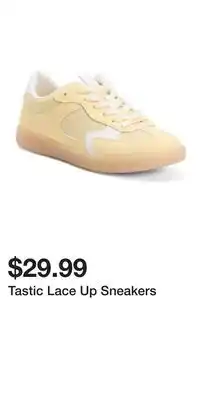 TJ Maxx Tastic Lace Up Sneakers offer