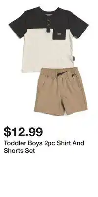 TJ Maxx Toddler Boys 2pc Shirt And Shorts Set offer