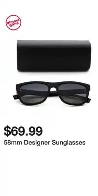 TJ Maxx 58mm Designer Sunglasses offer