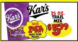 Ollie's KAR'S 25 OZ. TRAIL MIX offer
