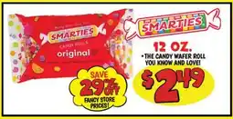 Ollie's SMARTIES 12 OZ. CANDY ROLLS offer