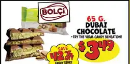 Ollie's BOLCI 65 G. DUBAI CHOCOLATE offer