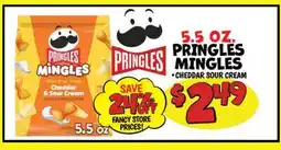 Ollie's 5.5 OZ. PRINGLES MINGLES offer