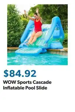 Sam's Club WOW Sports Cascade Inflatable Pool Slide offer