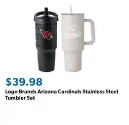 Sam's Club Logo Brands Arizona Cardinals Stainless Steel Tumbler Set offer