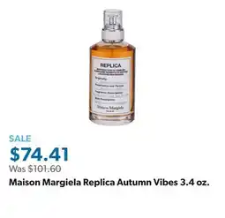 Sam's Club Maison Margiela Replica Autumn Vibes 3.4 oz offer