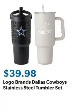 Sam's Club Logo Brands Dallas Cowboys Stainless Steel Tumbler Set offer