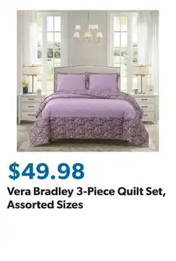 Sam's Club Vera Bradley 3-Piece Quilt Set, Assorted Sizes offer