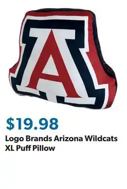 Sam's Club Logo Brands Arizona Wildcats XL Puff Pillow offer