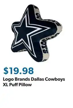 Sam's Club Logo Brands Dallas Cowboys XL Puff Pillow offer