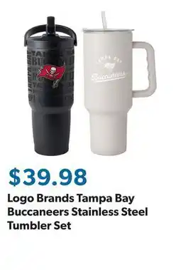 Sam's Club Logo Brands Tampa Bay Buccaneers Stainless Steel Tumbler Set offer