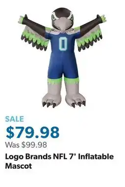 Sam's Club Logo Brands NFL 7' Inflatable Mascot offer