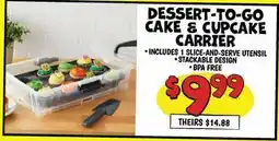 Ollie's DESSERT-TO-GO CAKE & CUPCAKE CARRIER offer