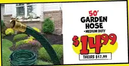 Ollie's 50' GARDEN HOSE offer