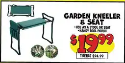 Ollie's GARDEN KNEELER & SEAT offer