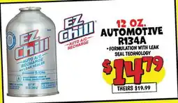 Ollie's EZ CHILL AUTOMOTIVE R134A offer