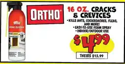 Ollie's ORTHO HOME DEFENSE offer
