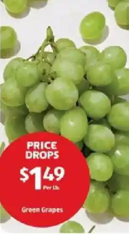 Aldi Green Grapes offer