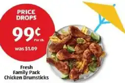 Aldi Fresh Family Pack Chicken Drumsticks offer