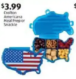 Aldi Crafton Americana Meal Prepor Snackle offer