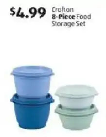 Aldi Crafton Food Storage Set offer