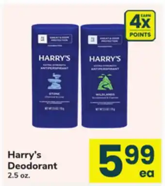 ACME Harry's Deodorant offer