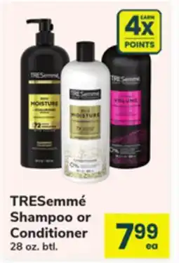 ACME TRESemmé Shampoo or Conditioner offer