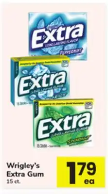 ACME Wrigley's Extra Gum offer