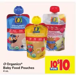 ACME O Organics Baby Food Pouches offer