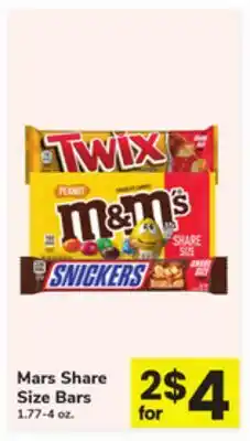 ACME Mars Share Size Bars offer
