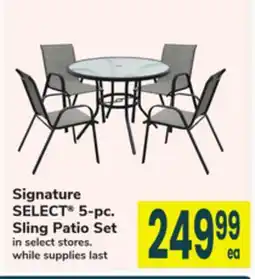 ACME Signature SELECT 5-pc. Sling Patio Set offer