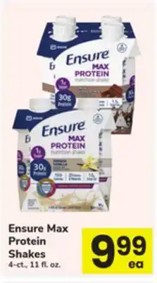 ACME Ensure Max Protein Shakes offer