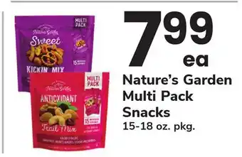 ACME Nature's Garden Multi Pack Snacks offer