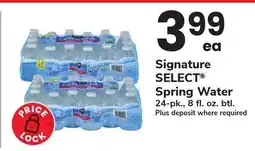 ACME Signature SELECT Spring Water offer