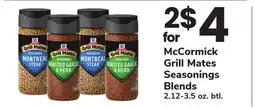ACME McCormick Grill Mates Seasonings Blends offer
