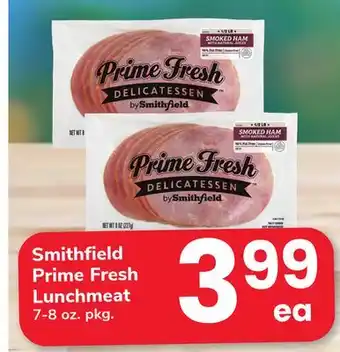 ACME Smithfield Prime Fresh Lunchmeat offer