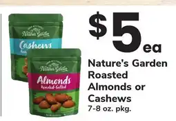 ACME Nature's Garden Roasted Almonds or Cashews offer