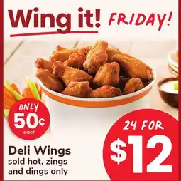 ACME Deli Wings offer