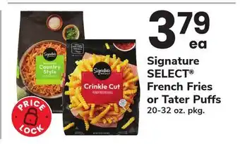 ACME Signature SELECT French Fries or Tater Puffs offer