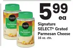 ACME Signature SELECT Grated Parmesan Cheese offer