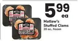 ACME Matlaw's Stuffed Clams offer