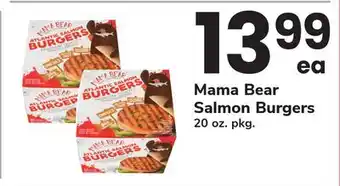 ACME Mama Bear Salmon Burgers offer