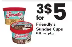 ACME Friendly's Sundae Cups offer