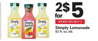 ACME Simply Lemonade offer