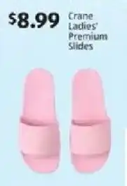 Aldi Crane Ladies' Premium Slides offer