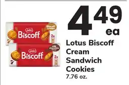 ACME Lotus Biscoff Cream Sandwich Cookies offer