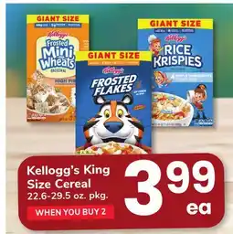 ACME Kellogg's King Size Cereal offer